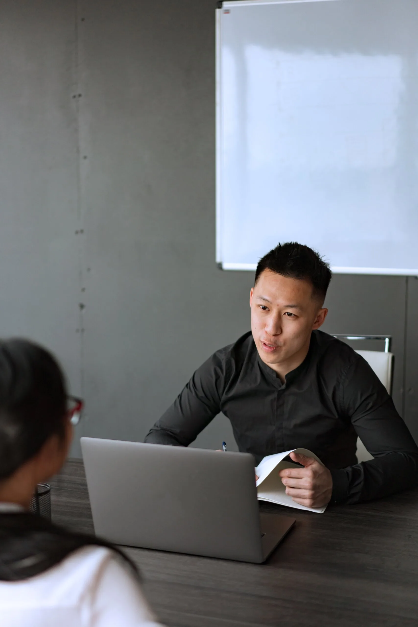 Frequent mistakes during the interview 2 pexels mikhail nilov 8101753 scaled jpg